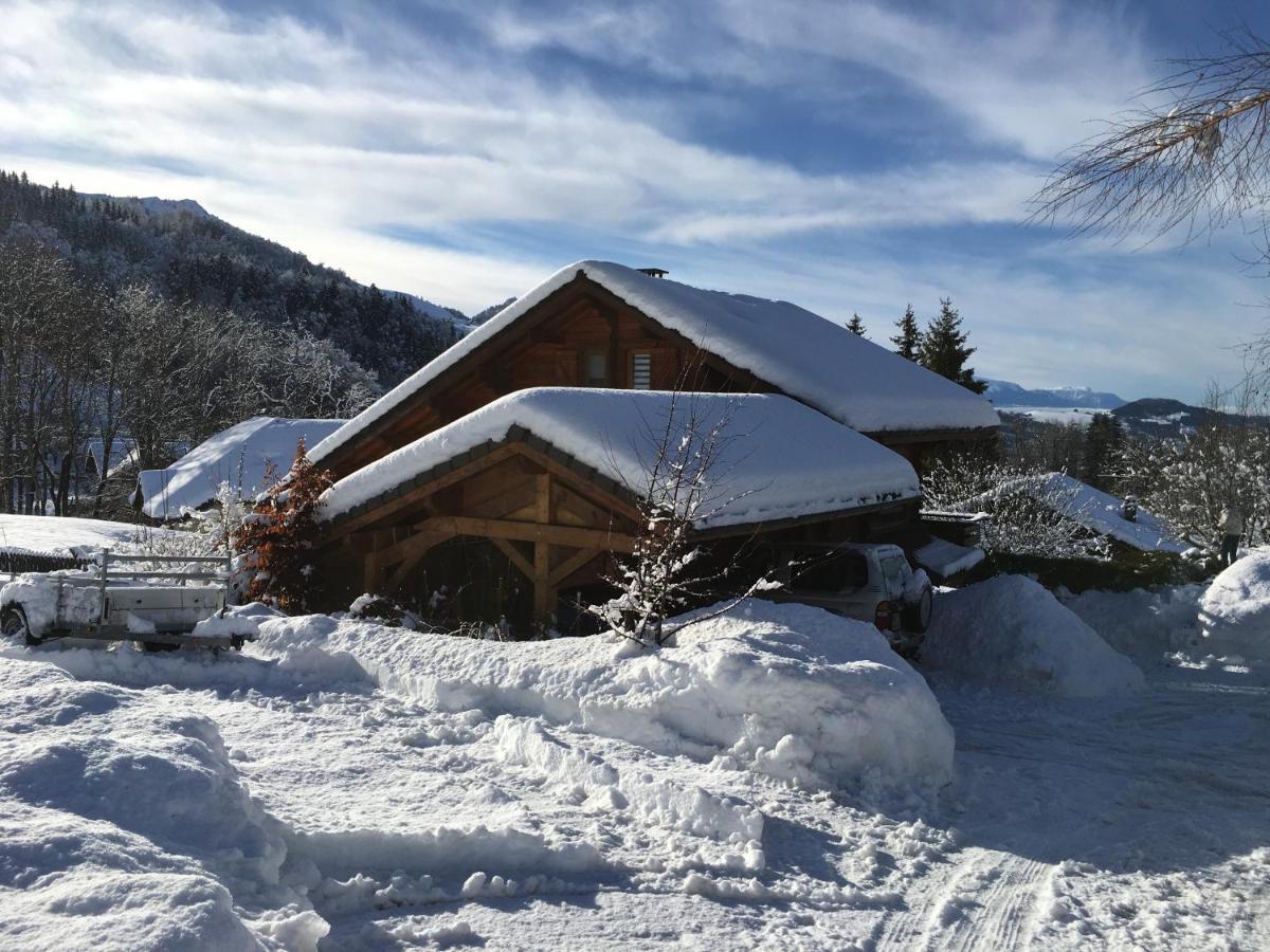 Le Chalet De Doucy Bardet Habère-Poche Extérieur photo